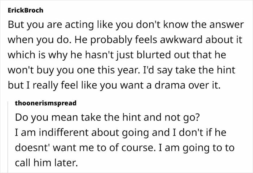 Woman Is Puzzled After Friend Doesn’t Buy Her A Ticket With No Warning After Doing It For 17 Years Woman Is Puzzled After Friend Doesn’t Buy Her A Ticket With No Warning After Doing It For 17 Years