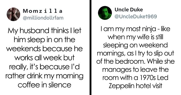 35 Hilarious Tweets Summarizing How Married Couples Spend Their Weekends Together