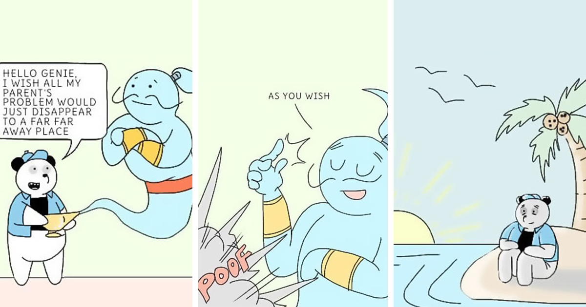 This Artist Makes Slightly Dark Comics That Might Make You Laugh, And