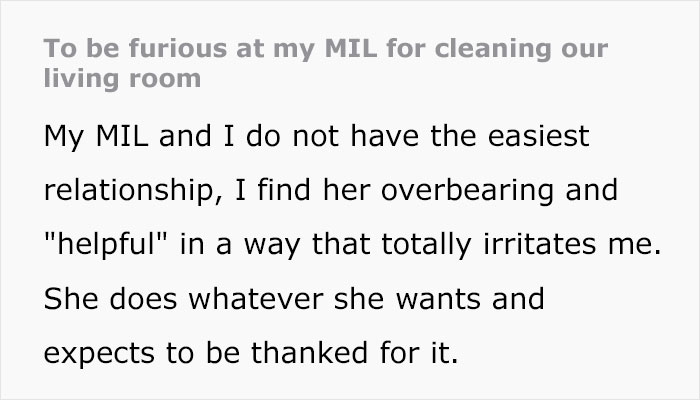 Woman Is Sick Of Her MIL Coming Into Her House And Rearranging Everything, Confronts Her Woman Is Sick Of Her MIL Coming Into Her House And Rearranging Everything, Confronts Her