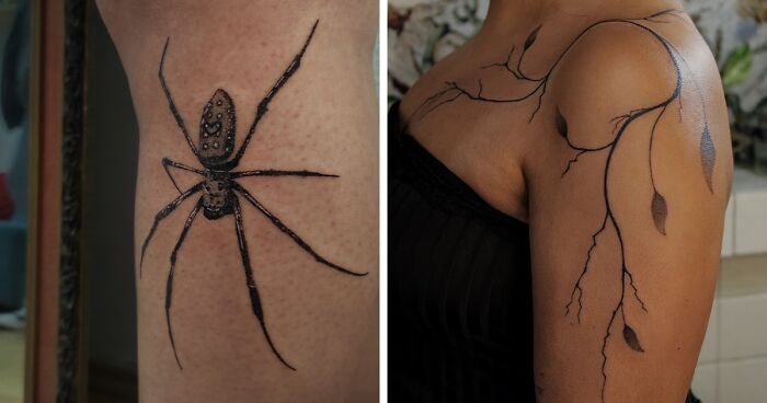 I Am A Handpoke Tattoo Artist, And Here Are 18 Of My Creations