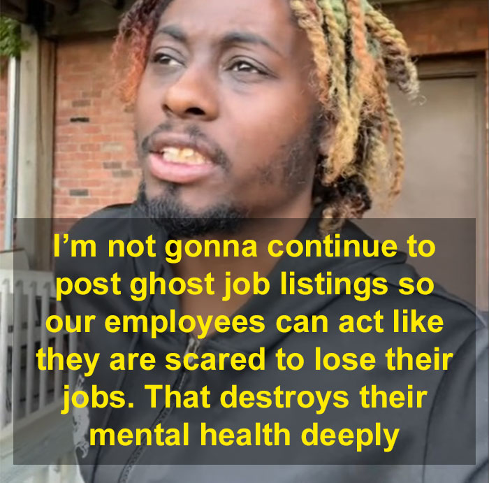 Guy Gets Fired For Refusing To Post “Ghost Jobs,” Goes Viral Exposing The Toxic Trend Guy Gets Fired For Refusing To Post “Ghost Jobs,” Goes Viral Exposing The Toxic Trend