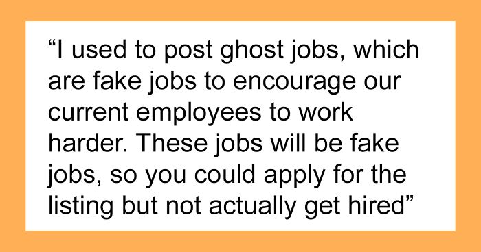 Guy Gets Fired For Refusing To Post “Ghost Jobs,” Goes Viral Exposing ...