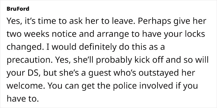 Woman Hates Son’s GF Who Moved In With Them, Asks The Internet For Advice On How To Kick Her Out Woman Hates Son’s GF Who Moved In With Them, Asks The Internet For Advice On How To Kick Her Out