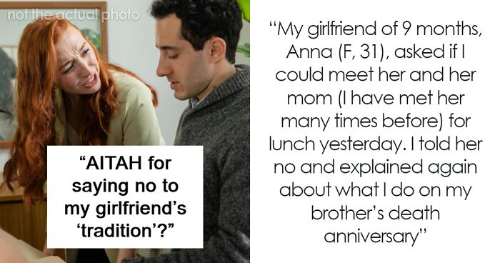 Man’s Grief Ritual Ends In A Cold Breakup After GF Is Forced To Have Lunch Date With Mom Alone