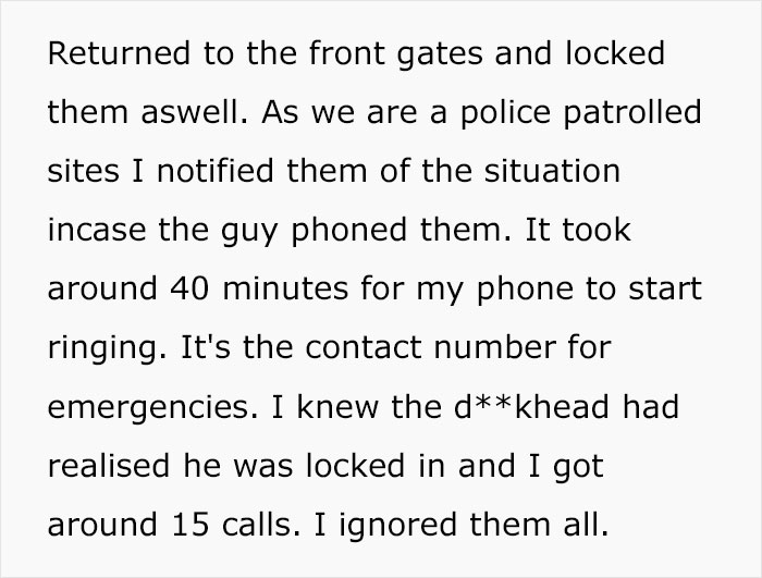Rude Guy Thinks He Can Ignore Security, Regrets It After Wasting 5.5 Hours Instead Of 30 Seconds Rude Guy Thinks He Can Ignore Security, Regrets It After Wasting 5.5 Hours Instead Of 30 Seconds