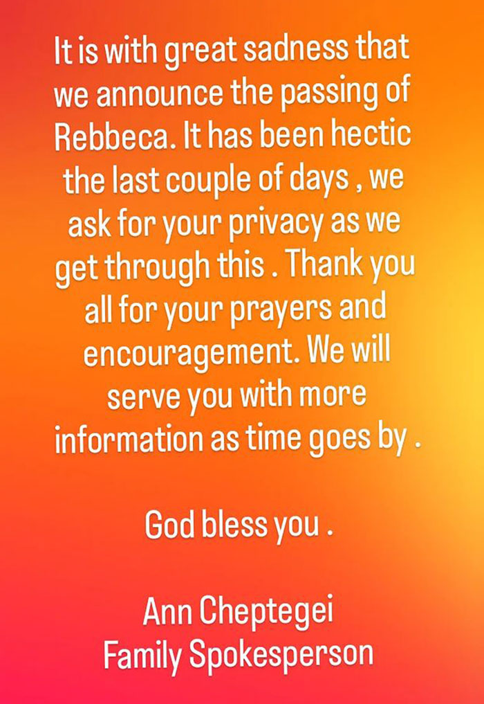 Olympic Runner Dies After Being Set On Fire By Boyfriend Olympic Runner Dies After Being Set On Fire By Boyfriend