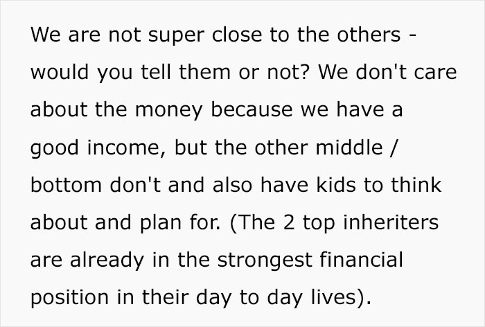 MIL Falls Out With Favorite Child, Changes Will To See That They Get The Least Of All 5 Kids MIL Falls Out With Favorite Child, Changes Will To See That They Get The Least Of All 5 Kids