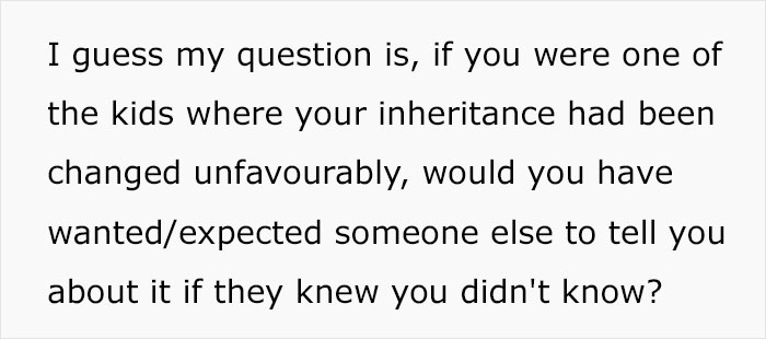 MIL Falls Out With Favorite Child, Changes Will To See That They Get The Least Of All 5 Kids MIL Falls Out With Favorite Child, Changes Will To See That They Get The Least Of All 5 Kids
