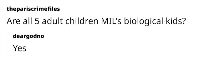 MIL Falls Out With Favorite Child, Changes Will To See That They Get The Least Of All 5 Kids MIL Falls Out With Favorite Child, Changes Will To See That They Get The Least Of All 5 Kids