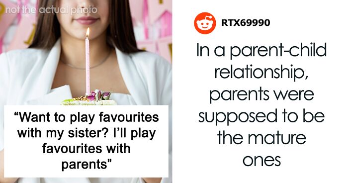 Teen Turns Tables On Mom’s Favoritism For Her Sister By Choosing A Favorite Parent