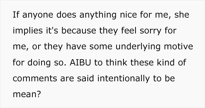Mom Thinks Daughter is Unlikeable And Easily Forgettable, It Pains Her To Hear These Mean Comments Mom Thinks Daughter is Unlikeable And Easily Forgettable, It Pains Her To Hear These Mean Comments