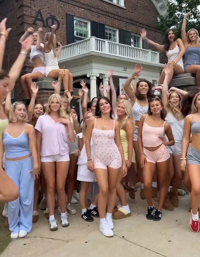Wisconsin Sorority Breaks The Internet By Dancing To 'Jenny From The Block' In PJs Wisconsin Sorority Breaks The Internet By Dancing To 'Jenny From The Block' In PJs