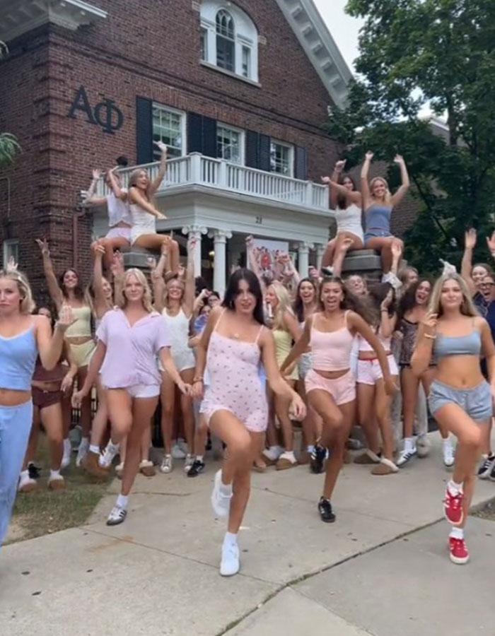 Wisconsin Sorority Breaks The Internet By Dancing To 'Jenny From The Block' In PJs Wisconsin Sorority Breaks The Internet By Dancing To 'Jenny From The Block' In PJs