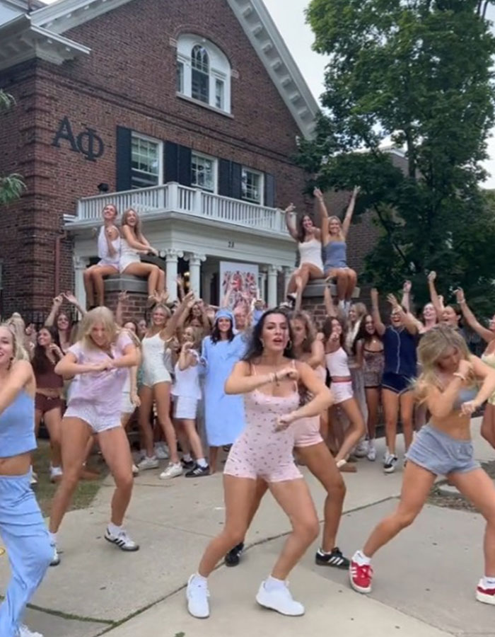Wisconsin Sorority Breaks The Internet By Dancing To 'Jenny From The Block' In PJs Wisconsin Sorority Breaks The Internet By Dancing To 'Jenny From The Block' In PJs