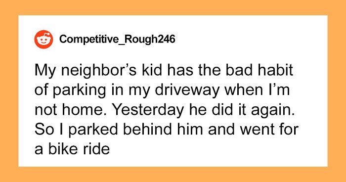 Neighbor Deals With Teen Who Uses Their Driveway, Now He Has To Pay Up For Hedge He Ruined