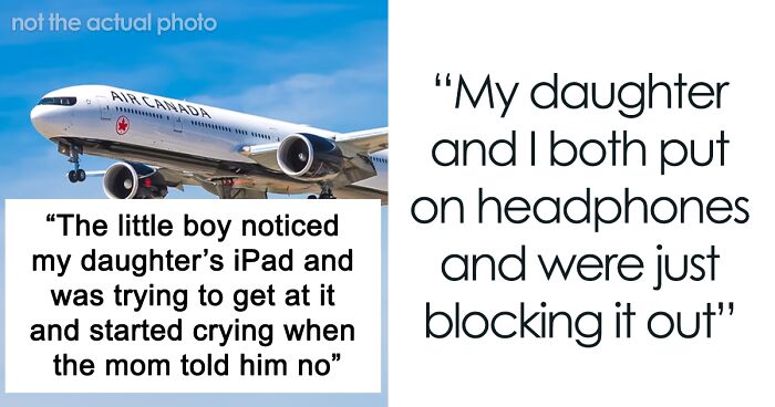 Mom Thinks Other Parent Has To Follow Her Rules Because Her Child Is Crying, Gets A Reality Check