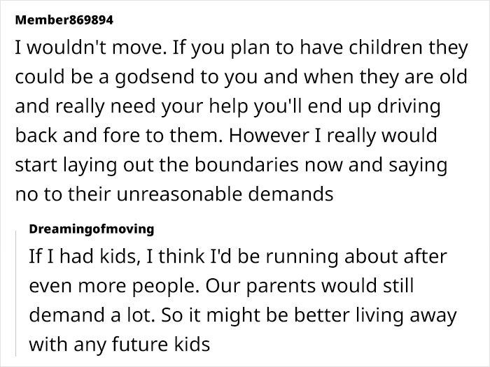Couple Considering Moving Away From Their Parents All Because Of Their Exhausting Requests For Help Couple Considering Moving Away From Their Parents All Because Of Their Exhausting Requests For Help