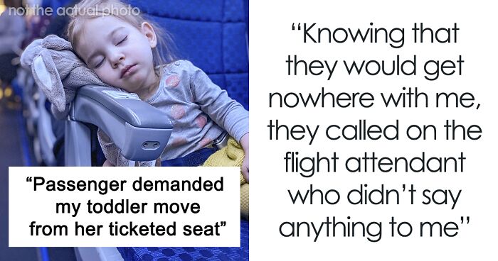 Passenger Demands Toddler Move From Paid Seat: “Not Ask, But Demand”