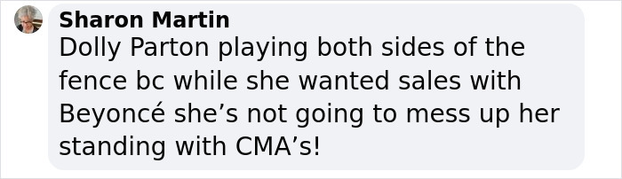 Dolly Parton Says She'd Duet With Beyoncé Live, But Defends The CMA Awards After Nomination Snub Dolly Parton Says She'd Duet With Beyoncé Live, But Defends The CMA Awards After Nomination Snub