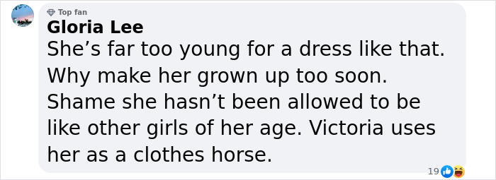 Harper Beckham, 13, Sparks Controversy With “Inappropriate” Pink Satin Gown At Mom’s Fashion Show Harper Beckham, 13, Sparks Controversy With “Inappropriate” Pink Satin Gown At Mom’s Fashion Show