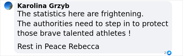 “Never Rest In Peace”: Olympic Runner’s Ex-Boyfriend Dies After Setting Her On Fire “Never Rest In Peace”: Olympic Runner’s Ex-Boyfriend Dies After Setting Her On Fire