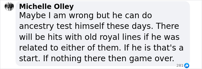 "Bad Idea": Man Posts New Photos To Prove He Is King Charles' Secret Son And Heir "Bad Idea": Man Posts New Photos To Prove He Is King Charles' Secret Son And Heir