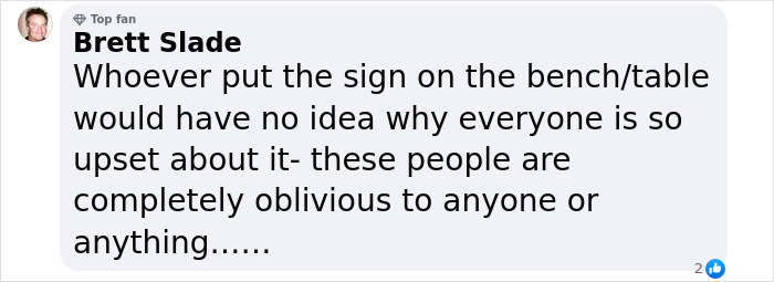 Entitled Family Leaves Note On Public Picnic Table To Say It’s Reserved, Stirs Backlash Entitled Family Leaves Note On Public Picnic Table To Say It’s Reserved, Stirs Backlash