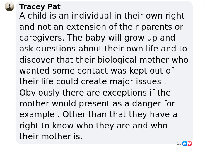 Surrogate Mother Wins The Right To Keep Seeing Child She Birthed In Landmark Case, Lawyer Reacts Surrogate Mother Wins The Right To Keep Seeing Child She Birthed In Landmark Case, Lawyer Reacts