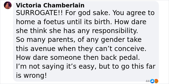 Surrogate Mother Wins The Right To Keep Seeing Child She Birthed In Landmark Case, Lawyer Reacts Surrogate Mother Wins The Right To Keep Seeing Child She Birthed In Landmark Case, Lawyer Reacts