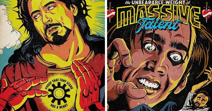 Pop Culture Meets Retro Art in These Vibrant Vintage Mash-Up Illustrations By Butcher Billy (30 Pics)
