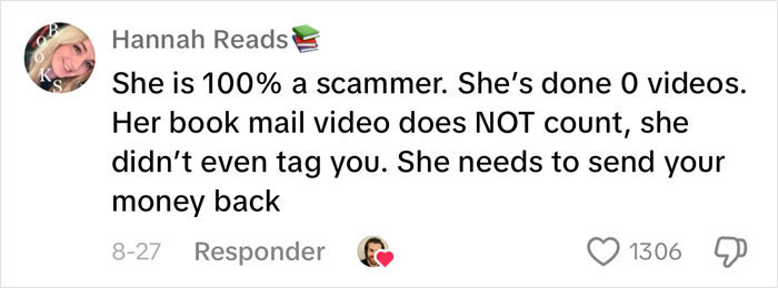 "Con Artist": Famous BookToker Allegedly Scams Indie Authors Of Hundreds Of Dollars "Con Artist": Famous BookToker Allegedly Scams Indie Authors Of Hundreds Of Dollars