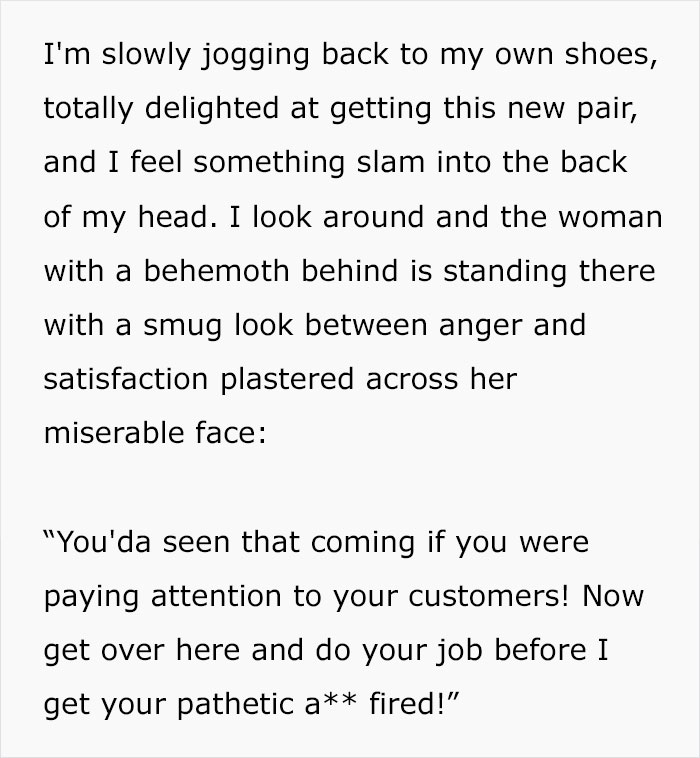 “I Don’t Work Here, Lady”: Karen Wrongly Assumes Customer Is An Employee, Physically Hurts Her “I Don’t Work Here, Lady”: Karen Wrongly Assumes Customer Is An Employee, Physically Hurts Her