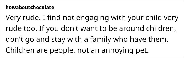 Woman Is Disappointed As Friend Stays Over For 3 Nights And Complains About Her Kid Being Annoying Woman Is Disappointed As Friend Stays Over For 3 Nights And Complains About Her Kid Being Annoying
