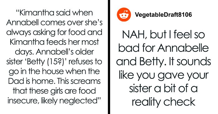 Woman Tells Sis To Stop Claiming Her House Is A Safe Place For Kids As She Ignores The Ones In Need