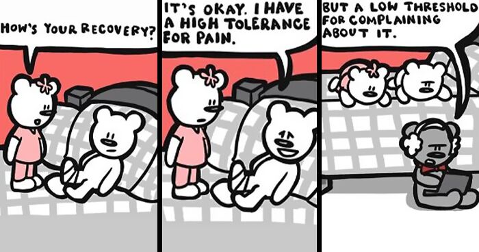 “Theo And Ted”: 30 Bear-y Funny Comics By Wendi Pilling