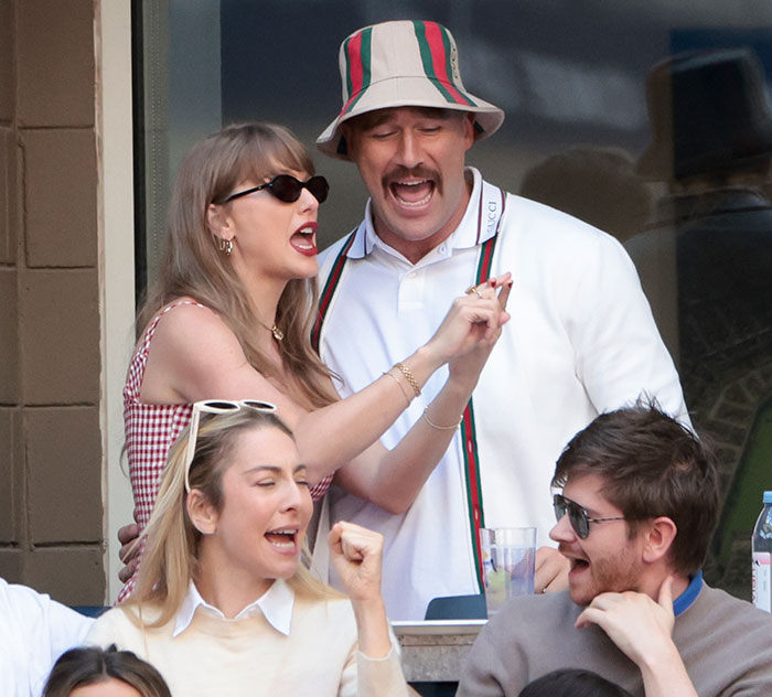 Taylor Swift And NFL Boyfriend Travis Kelce Filmed At US Open, Video Goes Viral And Sparks Anger Taylor Swift And NFL Boyfriend Travis Kelce Filmed At US Open, Video Goes Viral And Sparks Anger