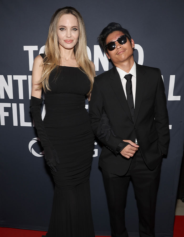 Angelina Jolie's Son Pax Reveals Forehead Scars On First Red Carpet Since Horror Crash Angelina Jolie's Son Pax Reveals Forehead Scars On First Red Carpet Since Horror Crash