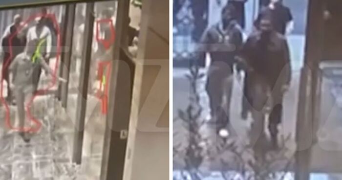 CCTV Footage Of Diddy’s Arrest Shows The Moment He Was Taken By Surprise In NYC Hotel