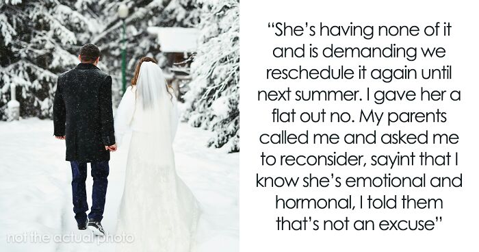 Bride Refuses To Move Her Wedding Once Again Just Because Of Her Pregnant MOH