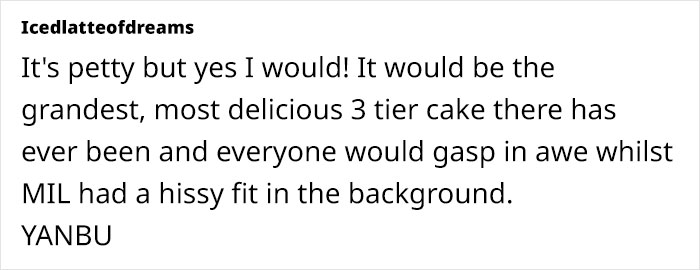 MIL Keeps Bringing Her Awful Food To DIL’s Parties Unasked, DIL Decides To Outdo Her MIL Keeps Bringing Her Awful Food To DIL’s Parties Unasked, DIL Decides To Outdo Her