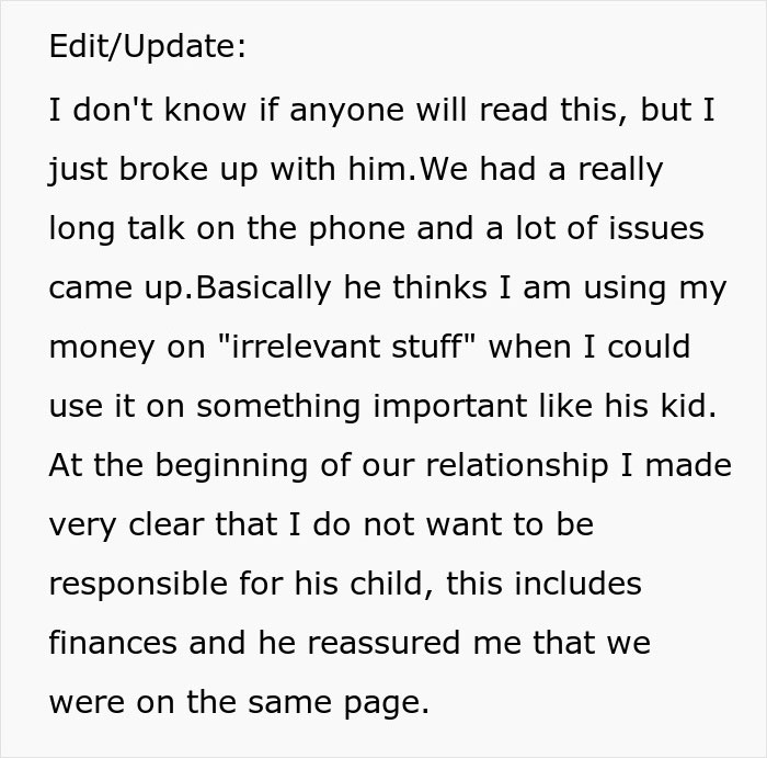 Man Finds Out GF Has Money And Starts Expecting Her To Pay For His Kid, Gets Dumped Man Finds Out GF Has Money And Starts Expecting Her To Pay For His Kid, Gets Dumped
