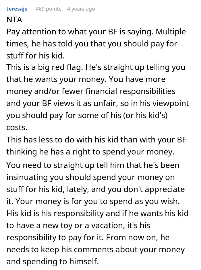 Man Finds Out GF Has Money And Starts Expecting Her To Pay For His Kid, Gets Dumped Man Finds Out GF Has Money And Starts Expecting Her To Pay For His Kid, Gets Dumped