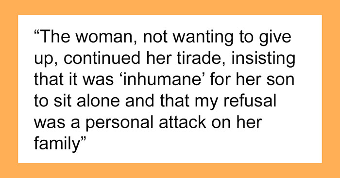“Took A Wild Turn”: Woman Can’t Believe The Lengths This Entitled Mom Went To Steal Her Seat