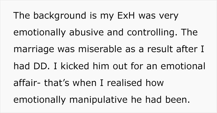 Woman Is Confused As Ex’s 29YO GF Is Being Mean To Her And Thinks She Has Equal Say About Parenting Woman Is Confused As Ex’s 29YO GF Is Being Mean To Her And Thinks She Has Equal Say About Parenting