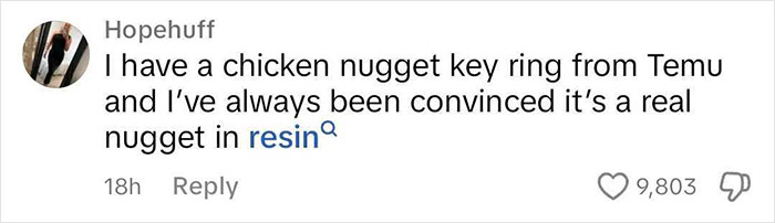 Stunned Woman Takes A Bite Out Of Her Temu Croissant Lamp, Turns Out “It’s Literally Food” Stunned Woman Takes A Bite Out Of Her Temu Croissant Lamp, Turns Out “It’s Literally Food”