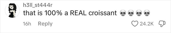 Stunned Woman Takes A Bite Out Of Her Temu Croissant Lamp, Turns Out “It’s Literally Food” Stunned Woman Takes A Bite Out Of Her Temu Croissant Lamp, Turns Out “It’s Literally Food”