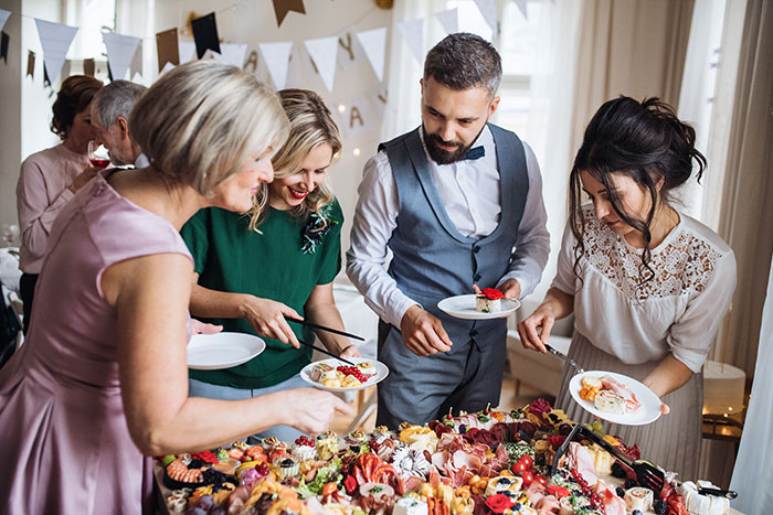 Wedding Buffet Turns Into The Hunger Games As Guests Are Forced To Fight Over Scraps Wedding Buffet Turns Into The Hunger Games As Guests Are Forced To Fight Over Scraps
