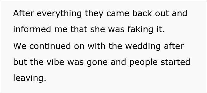 Bride Refuses To Forgive Brother’s GF After Seizure Stunt Hijacks Her Wedding Bride Refuses To Forgive Brother’s GF After Seizure Stunt Hijacks Her Wedding