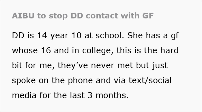 “I’m Now Worst Mum On The Planet”: Mom Stops 14YO From Talking To Controlling GF, Teen Gets Mad “I’m Now Worst Mum On The Planet”: Mom Stops 14YO From Talking To Controlling GF, Teen Gets Mad